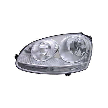 LH HEADLAMP ASSY COMPOSITE; TYPE 5; JETTA 05-10